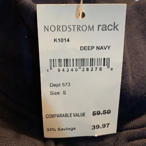 Madewell Turtleneck Sweatshirt In Deep Navy-S - Picture 4 of 6